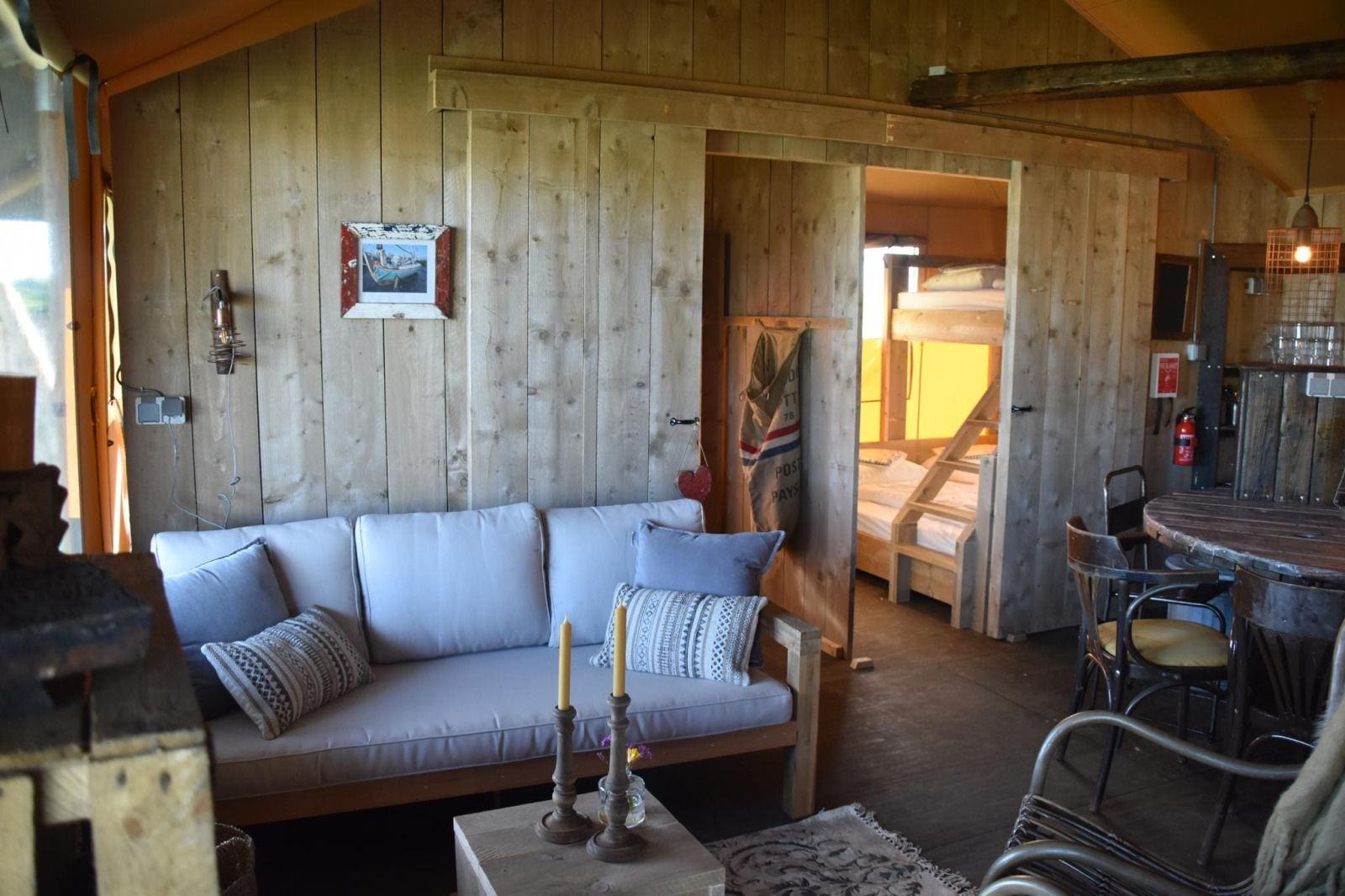 Unterkunft 4504400 - Zelthaus Noordzeekust - «Kidz Lodge»
