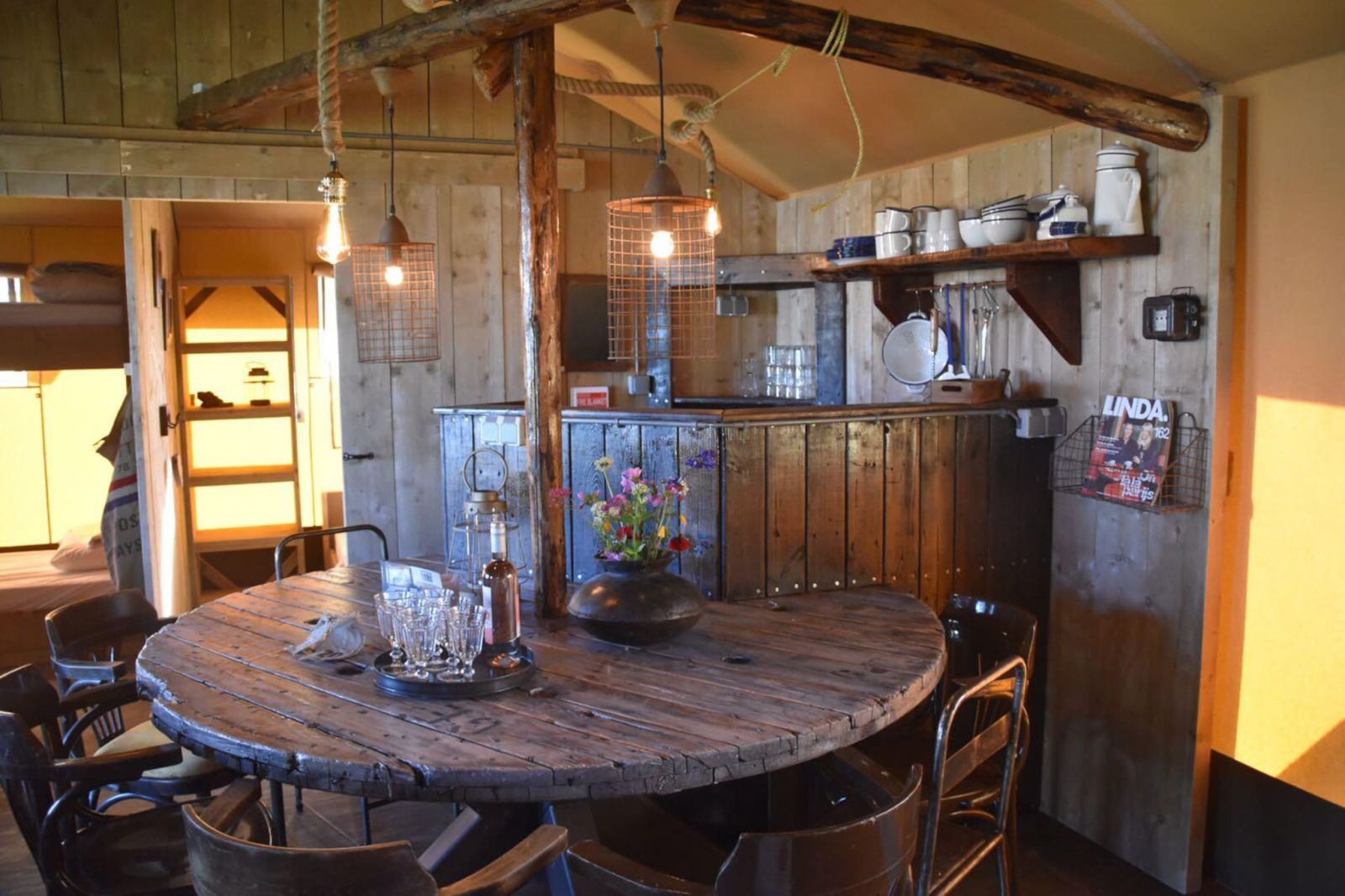 Unterkunft 4504400 - Zelthaus Noordzeekust - «Kidz Lodge»