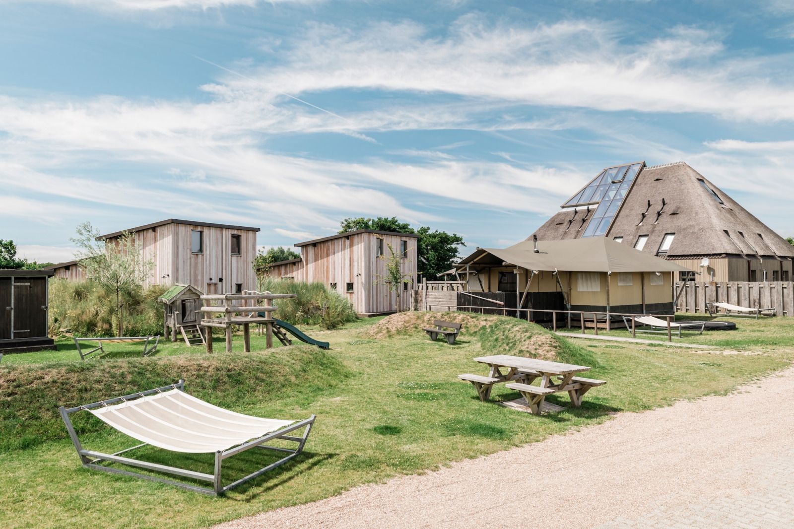 Unterkunft 4504400 - Zelthaus Noordzeekust - «Kidz Lodge»