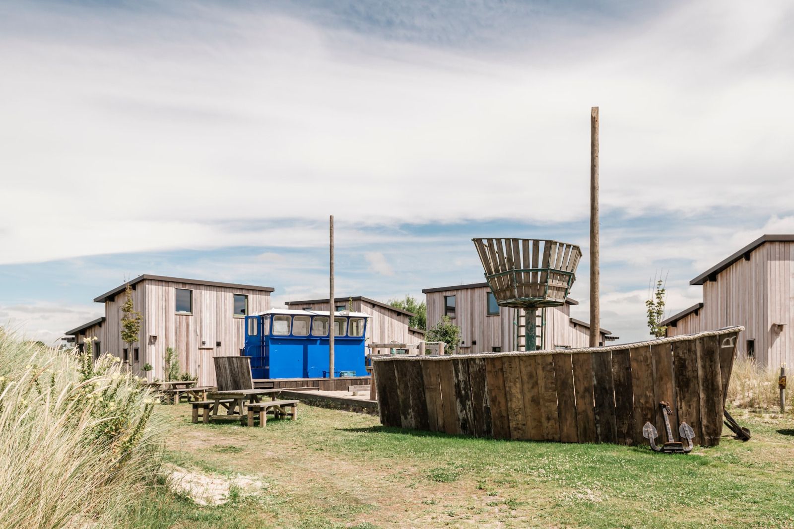 Unterkunft 4504400 - Zelthaus Noordzeekust - «Kidz Lodge»