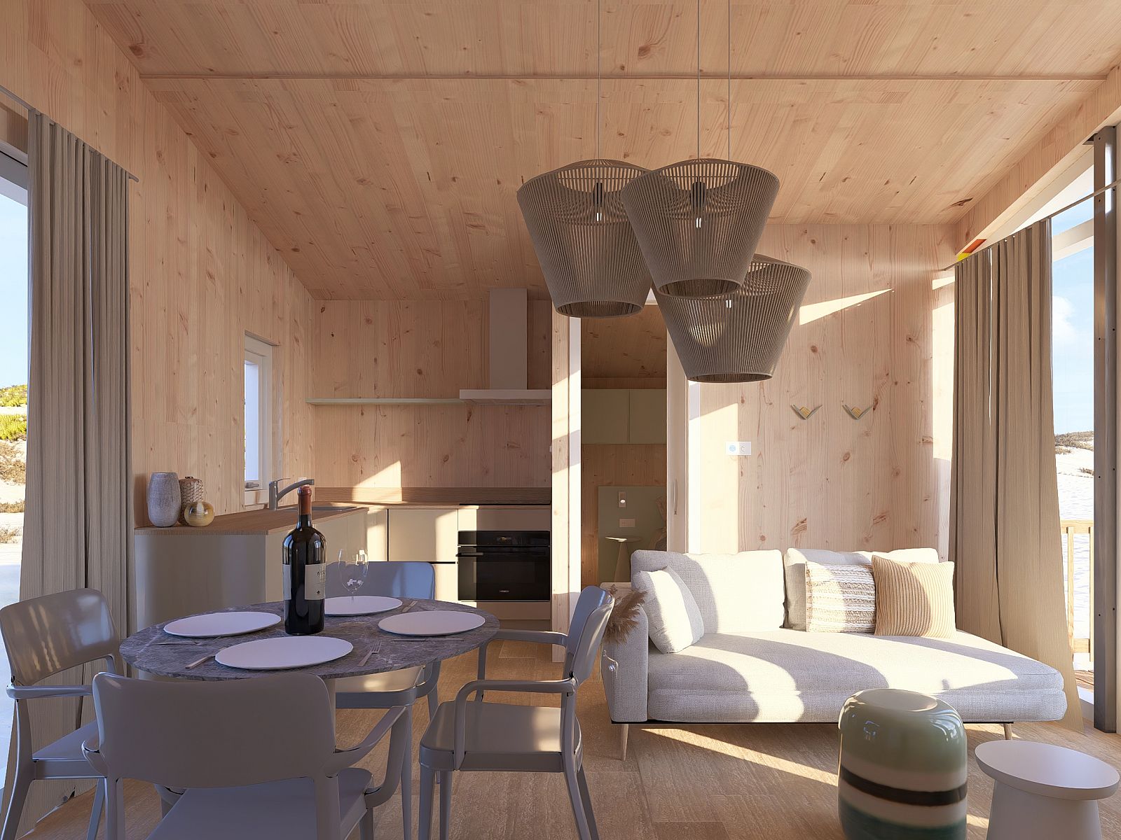 Unterkunft 450707 - Bungalow Noordzeekust - 4-persoons Beach House | 4SH2