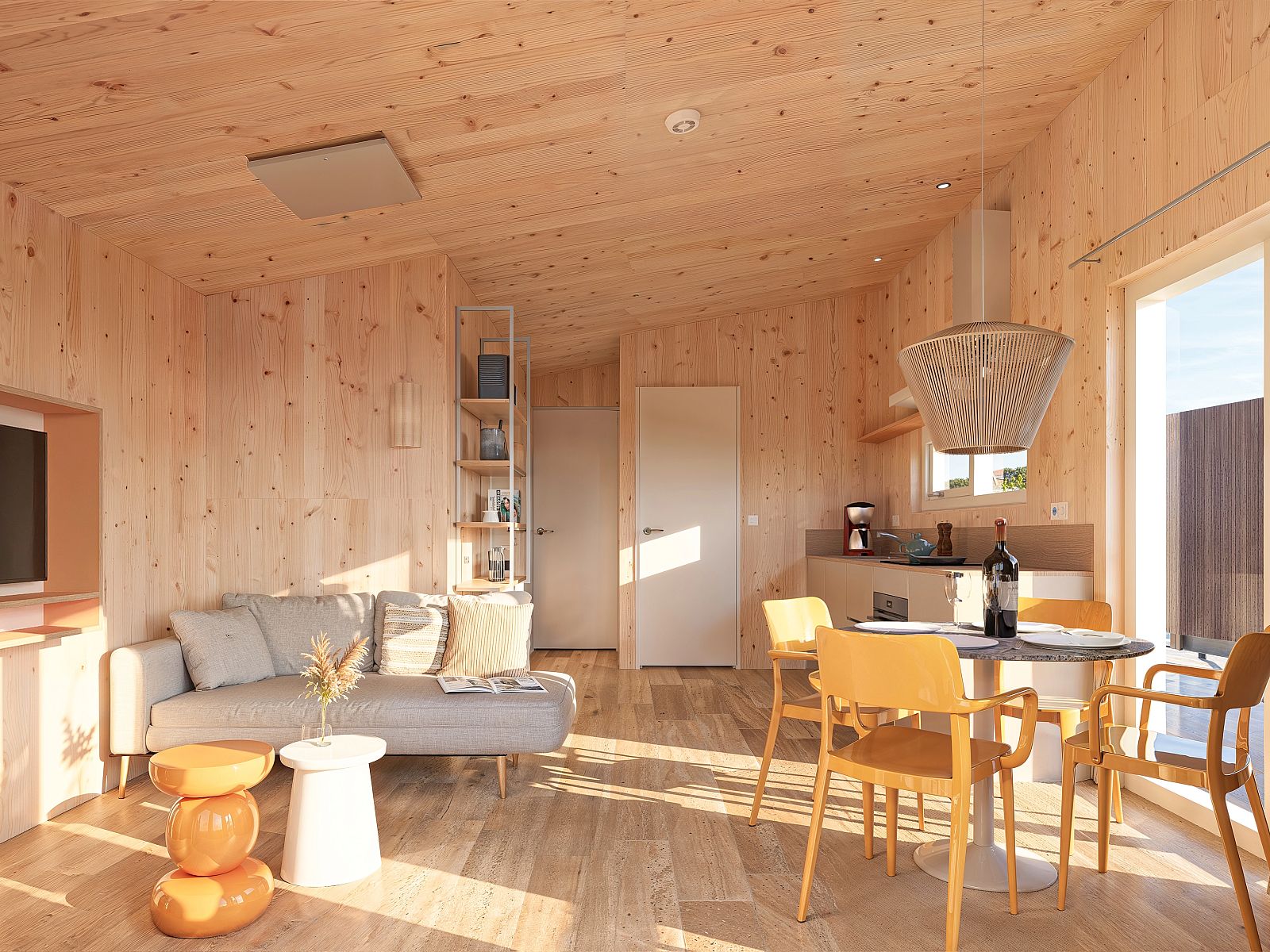 Unterkunft 450725 - Bungalow Noordzeekust - 4-persoons Beach House | 4SH3