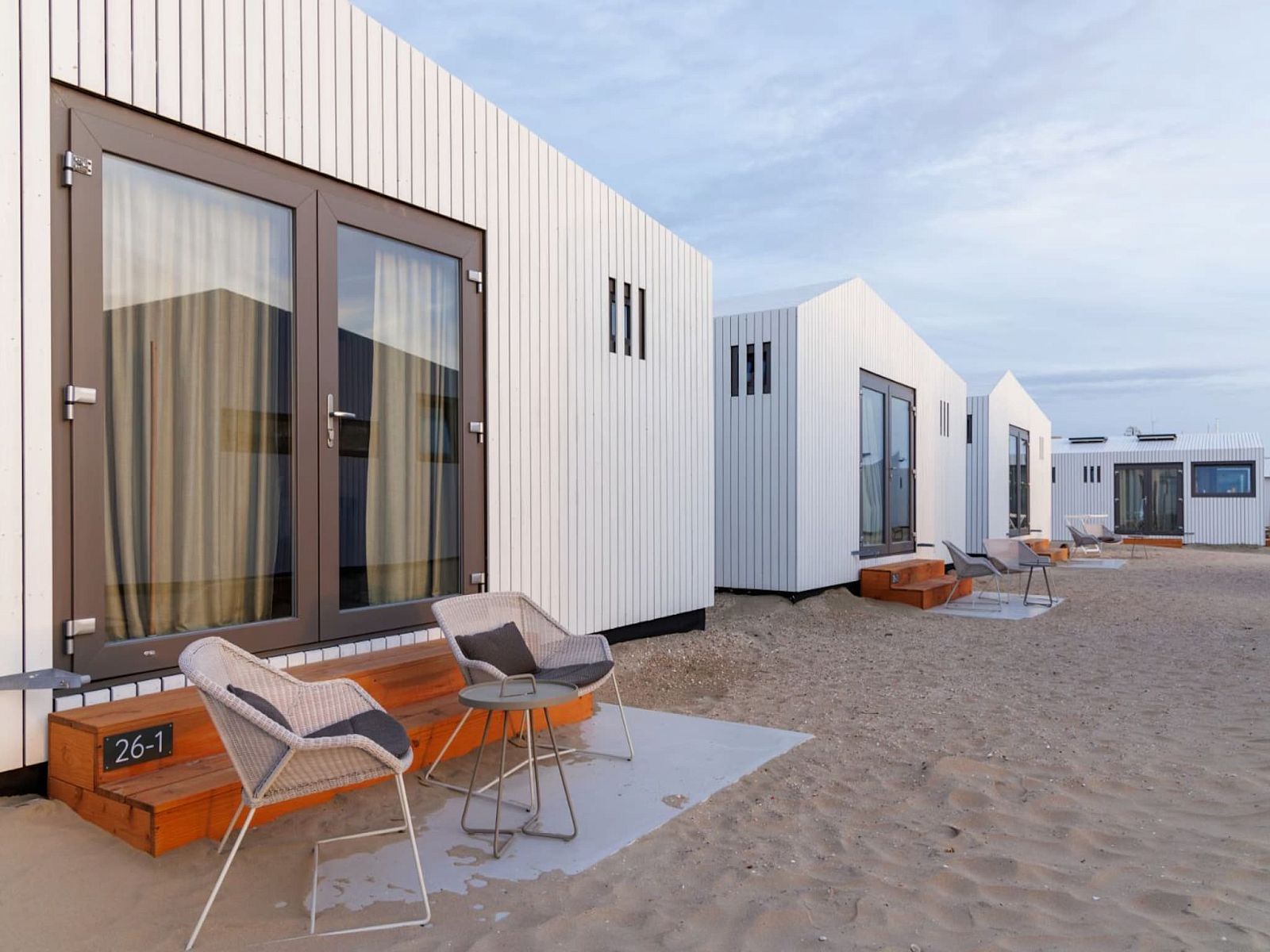Unterkunft 452462 - Ferienhaus Noordzeekust - Droomvilla Beach Houses Zandvoort - Partial sea view