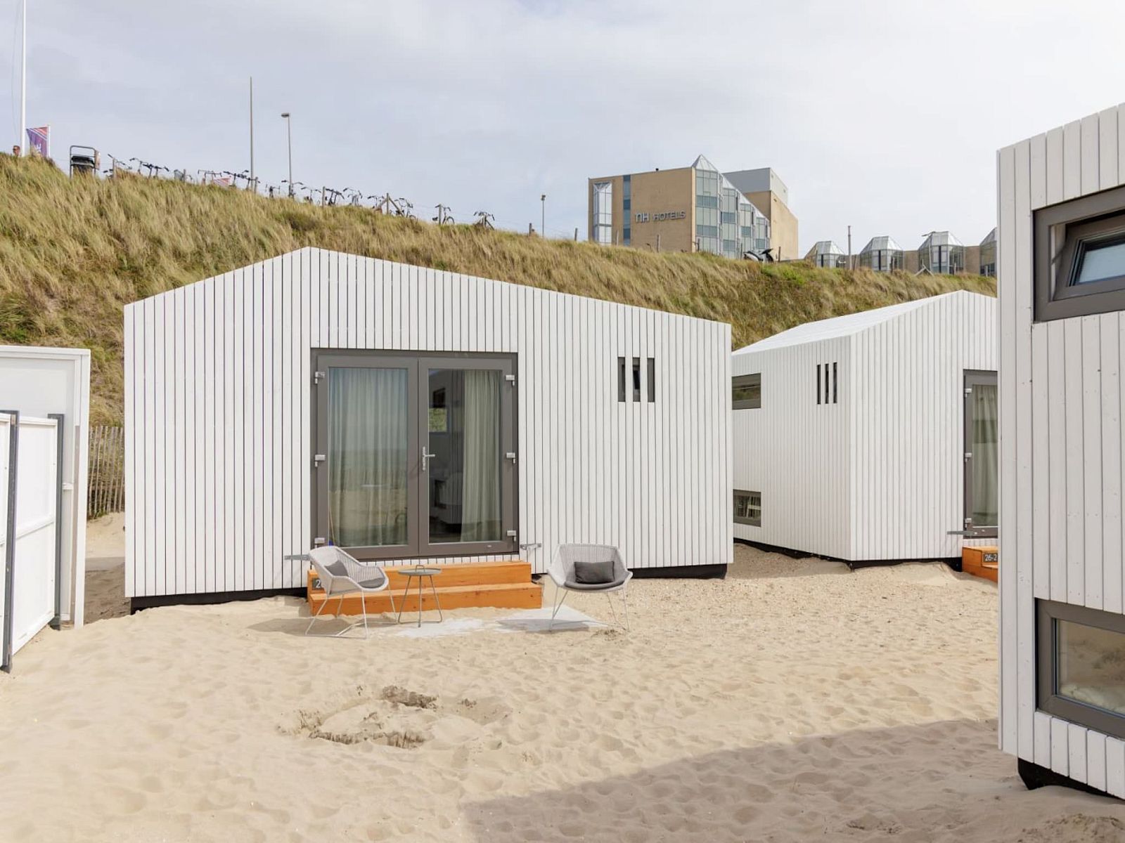 Unterkunft 452462 - Ferienhaus Noordzeekust - Droomvilla Beach Houses Zandvoort - Partial sea view