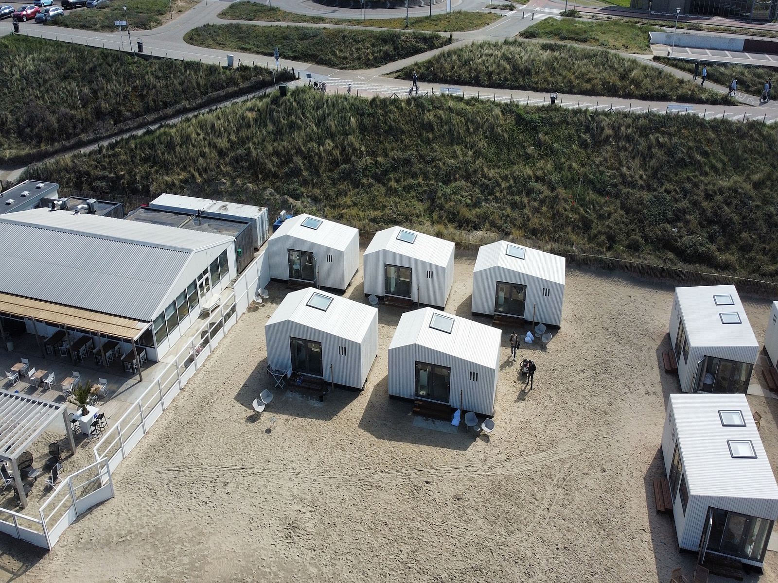 Unterkunft 452462 - Ferienhaus Noordzeekust - Droomvilla Beach Houses Zandvoort - Partial sea view