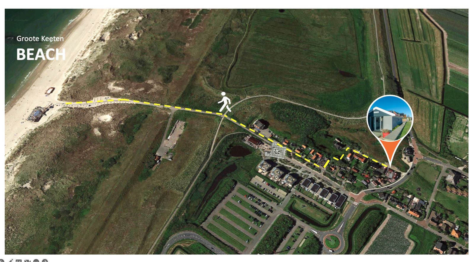 Unterkunft 452725 - Ferienhaus Noordzeekust - Strandhuis 't Koepeltje