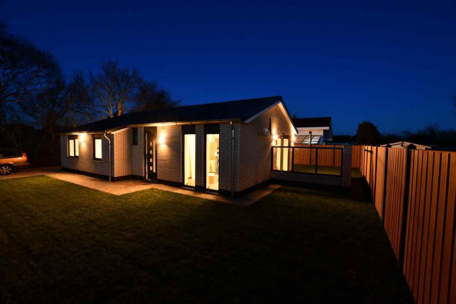 Beach pavilion at Julianadorp aan Zee, near vacation home NH114, North Holland, with terrace.