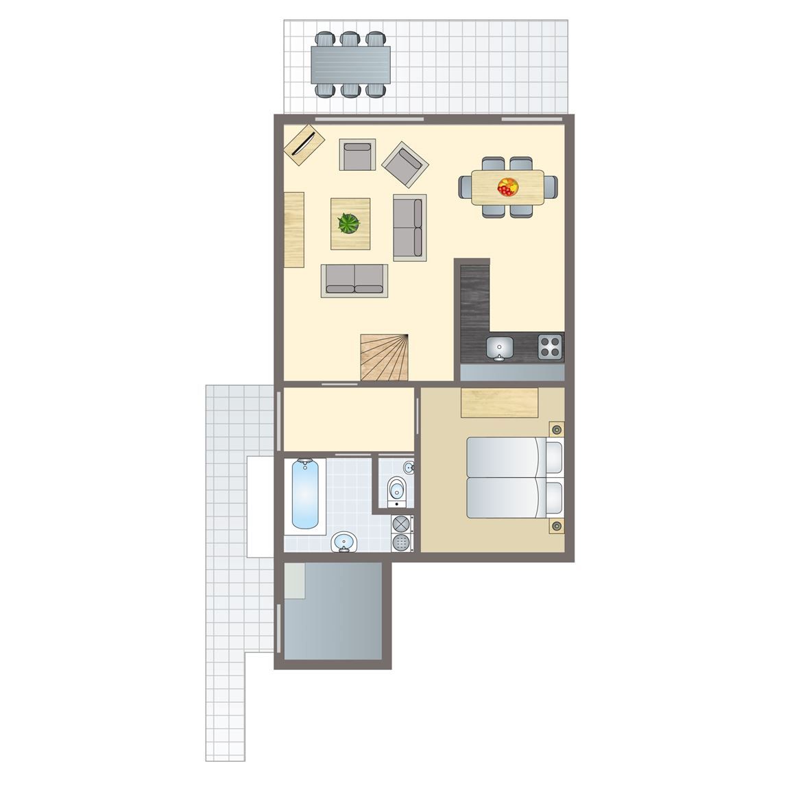 Unterkunft 454053 - Bungalow Noordzeekust - Beach Resort Ooghduyne | 6-persoons villa | 6C1