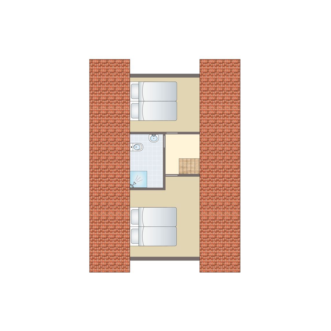 Guest house 454079 - Bungalow Noordzeekust - Beach Resort Ooghduyne | 6-persoons villa - Extra toegankeli