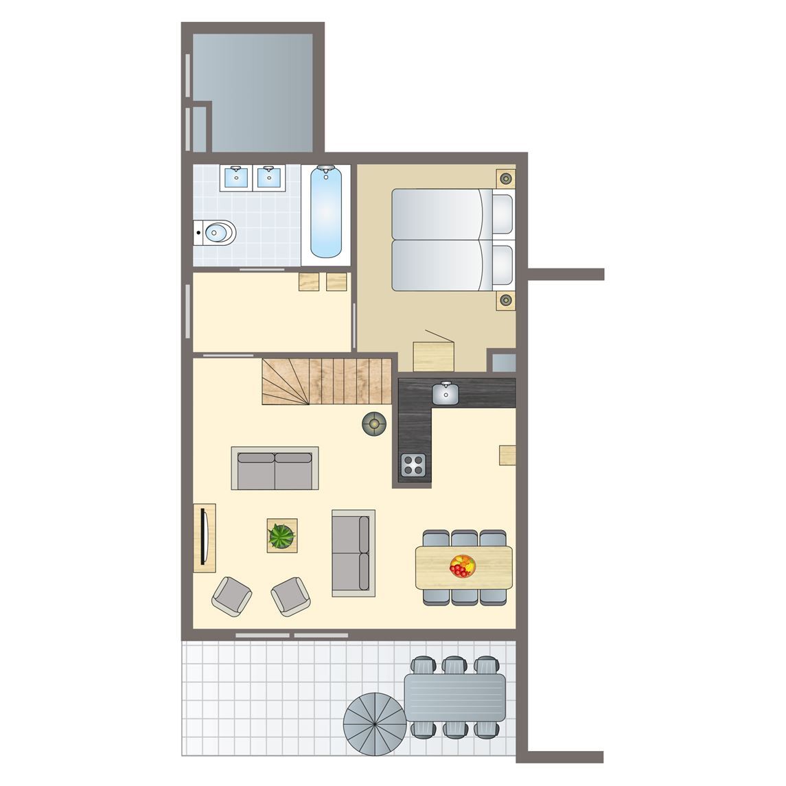 Unterkunft 454088 - Bungalow Noordzeekust - Beach Resort Ooghduyne | 6-persoons kindervilla | 6CK