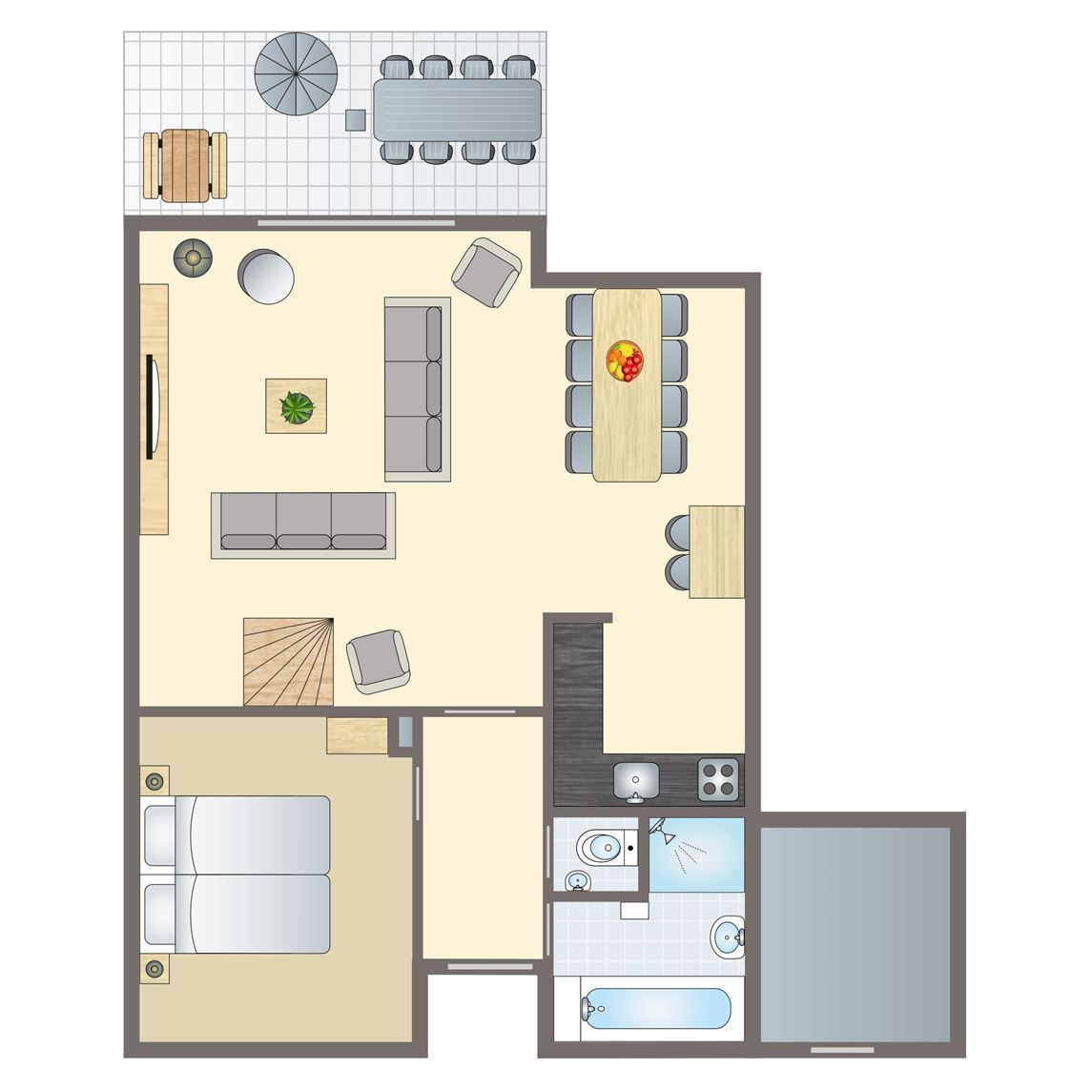 Verblijf 454090 - Bungalow Noordzeekust - Beach Resort Ooghduyne | 8-persoons kindervilla | 8LK