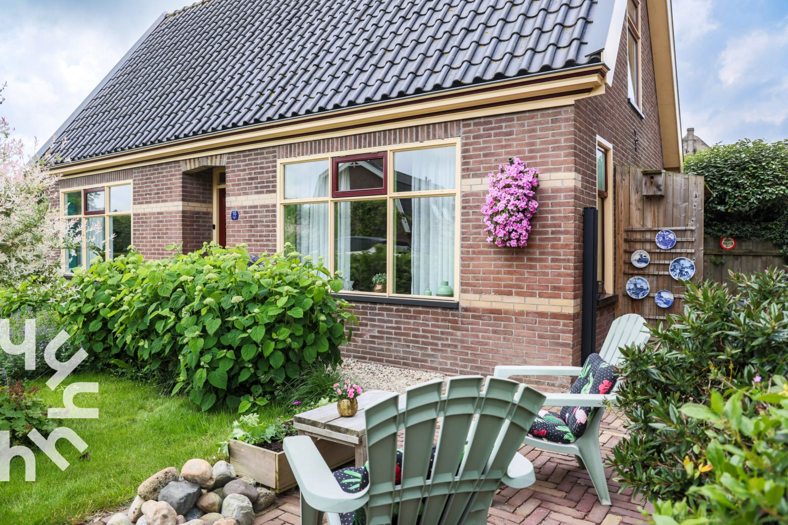 NH093 Ferienhaus in Warmenhuizen mit gemuetlichem Garten an der Nordseekueste, Nordholland.