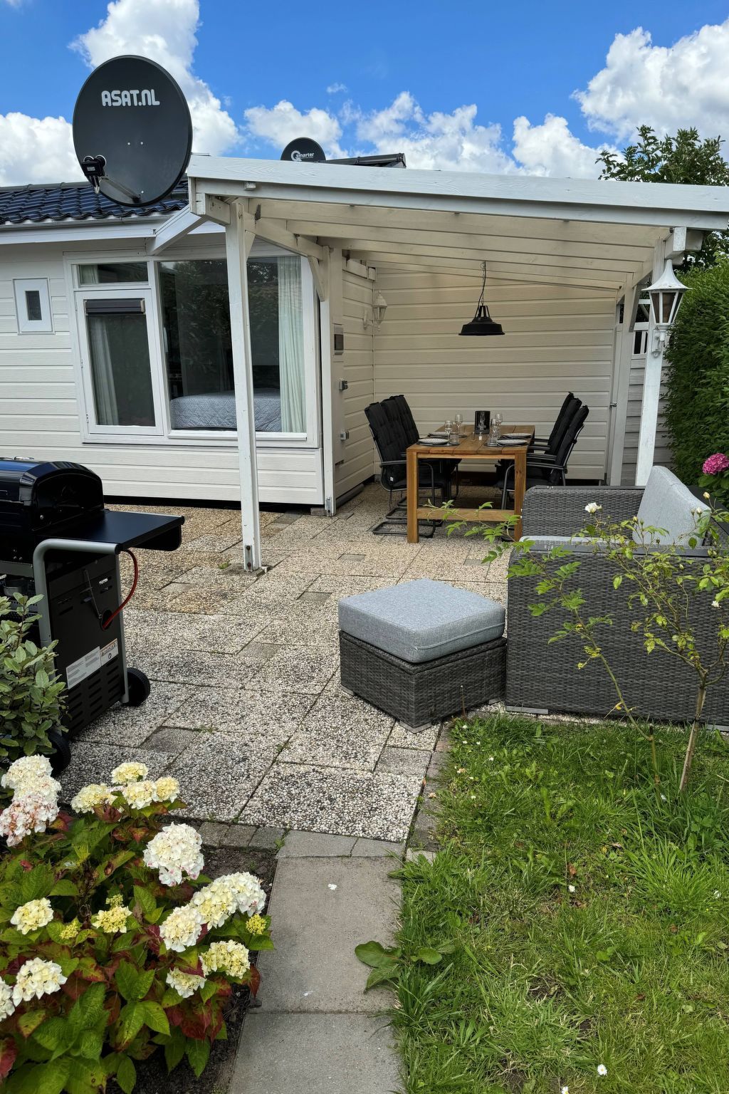 Verblijf 460139 - Vakantiewoning IJsselmeerkust - Vakantiehuis in Wervershoof mit Terrasse und Garten
