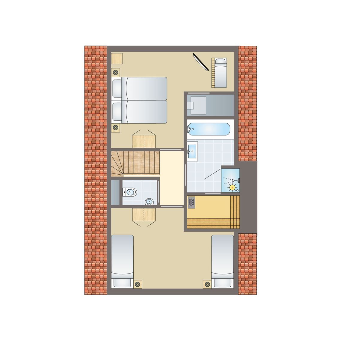 Unterkunft 460333 - Bungalow IJsselmeerkust - Volendam | 6-persoons bungalow | 6L