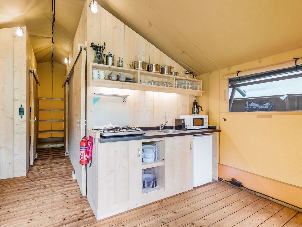 Unterkunft 461615 - Ferienhaus IJsselmeerkust - 4-5-persoons safaritent | 4-5S1