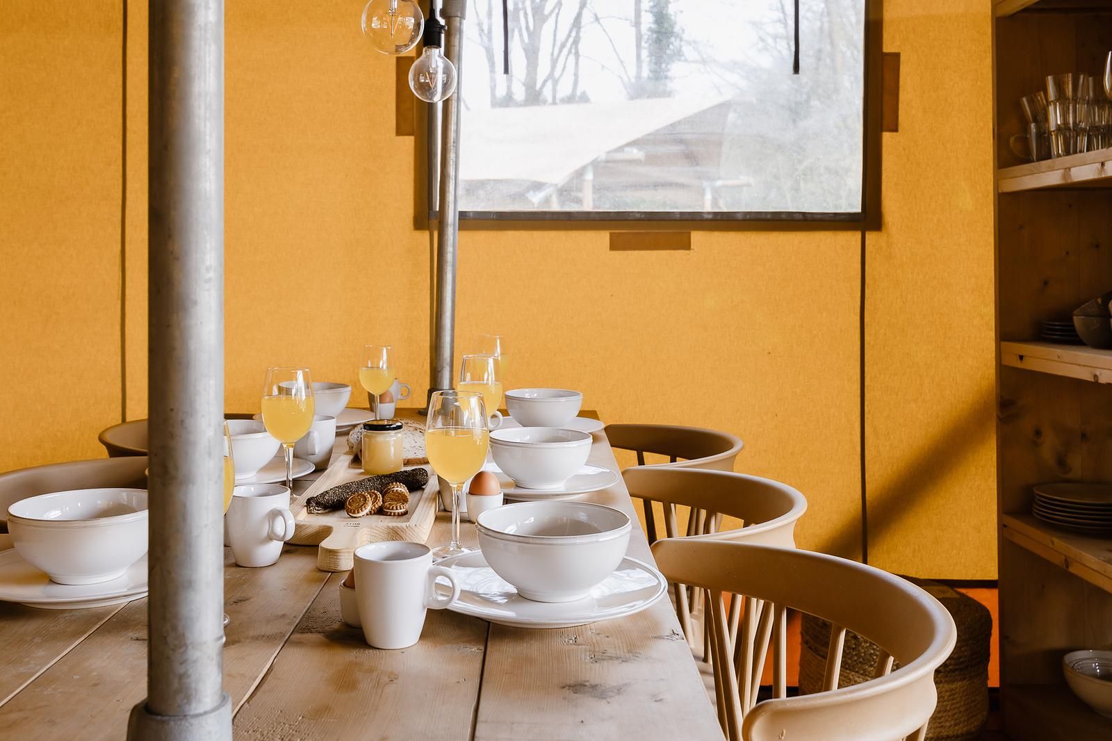 Verblijf 461624 - Tenthuis IJsselmeerkust - De Heide Tent | 6 Pers