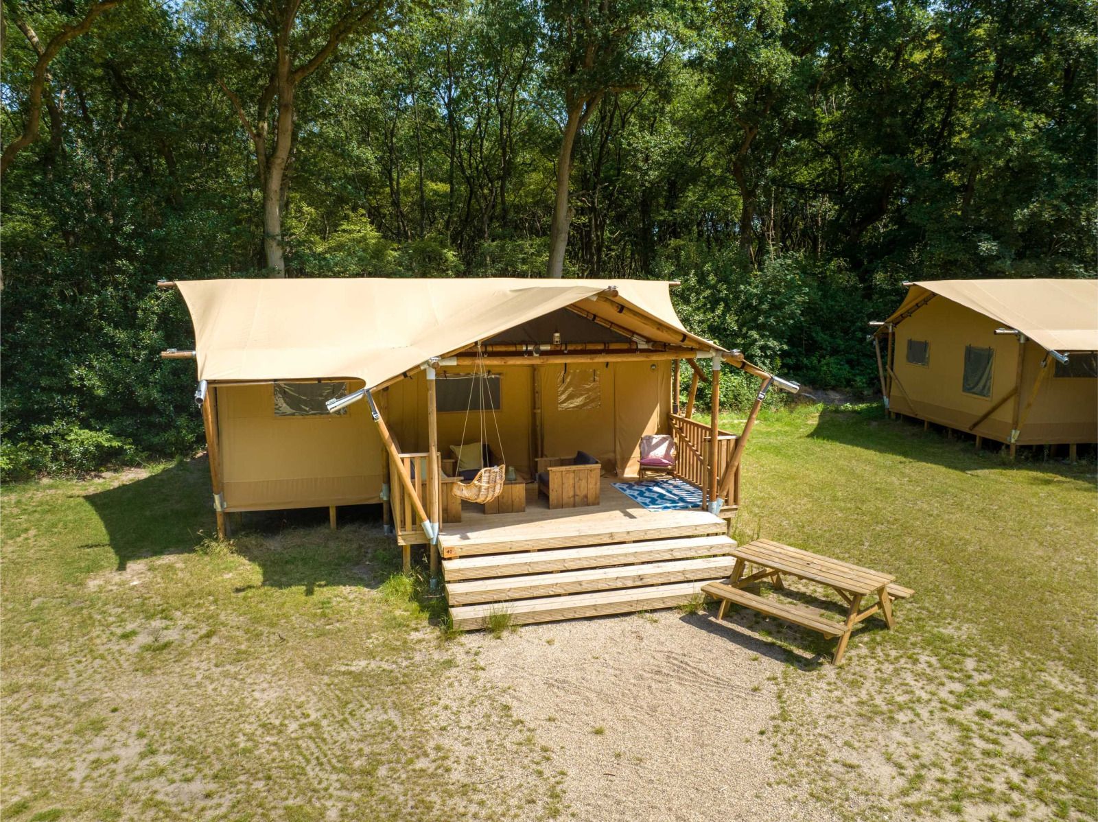 Verblijf 461636 - Tenthuis IJsselmeerkust - De Stille Heide met Kachel & Hottub