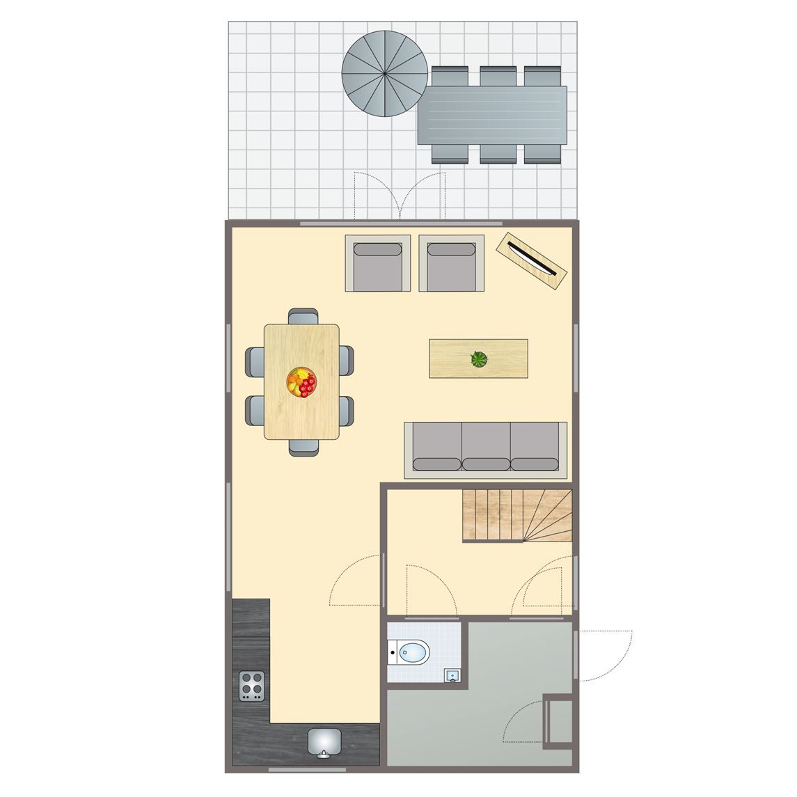 Unterkunft 4842115 - Bungalow Noord-Holland noord - 6 persoons bungalow | 6L