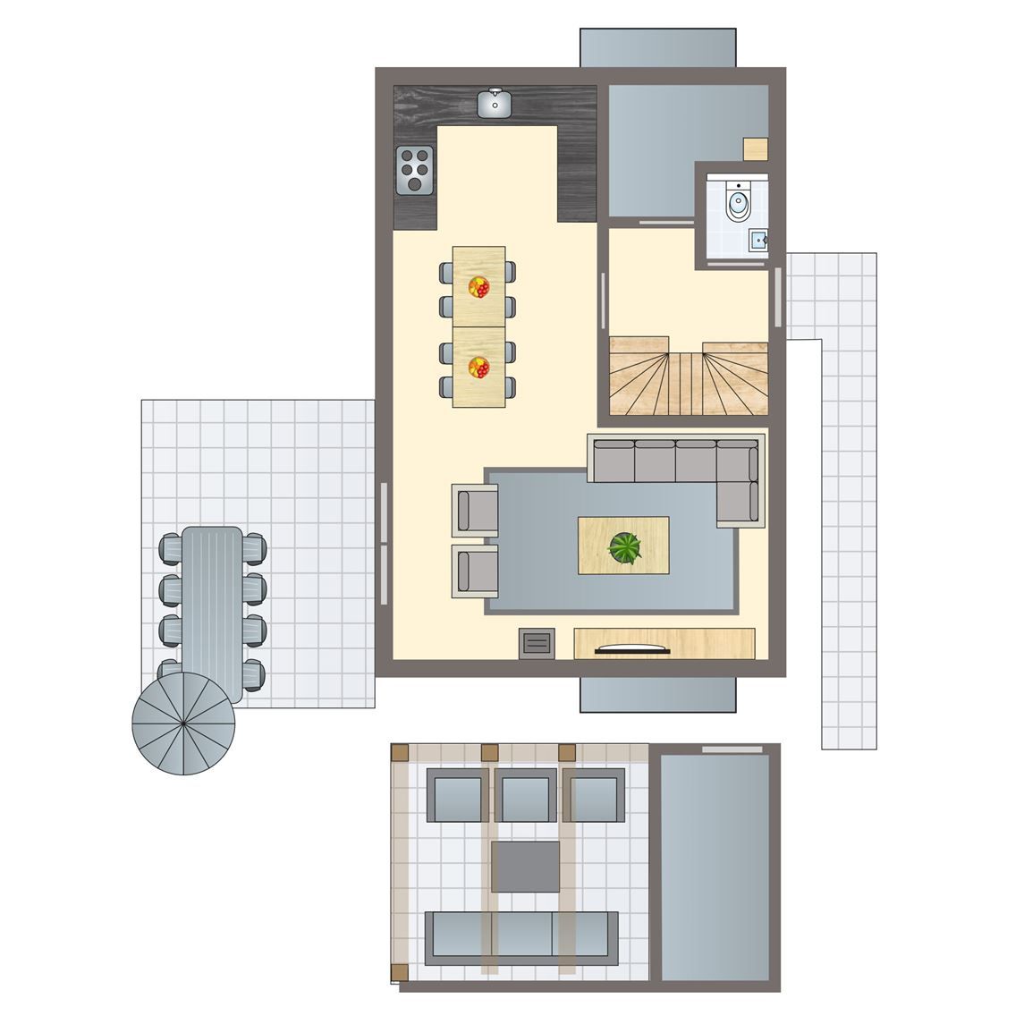 Unterkunft 4842117 - Bungalow Noord-Holland noord - Berger Duinen | 8-persoons woning | 8EL