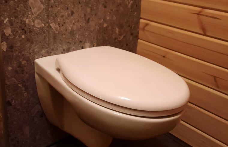 Moderne badkamerfaciliteiten in Huisje in Zuid-Scharwoude, een vakantiehuis in Noord-Holland, voor comfort en gemak.