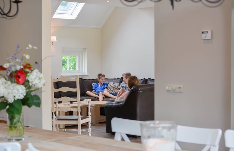 Gemuetliche Sitzecke im Cottage in Mander, Mander, Twente, ideal fuer die Familie in einer gemuetlichen Atmosphaere.