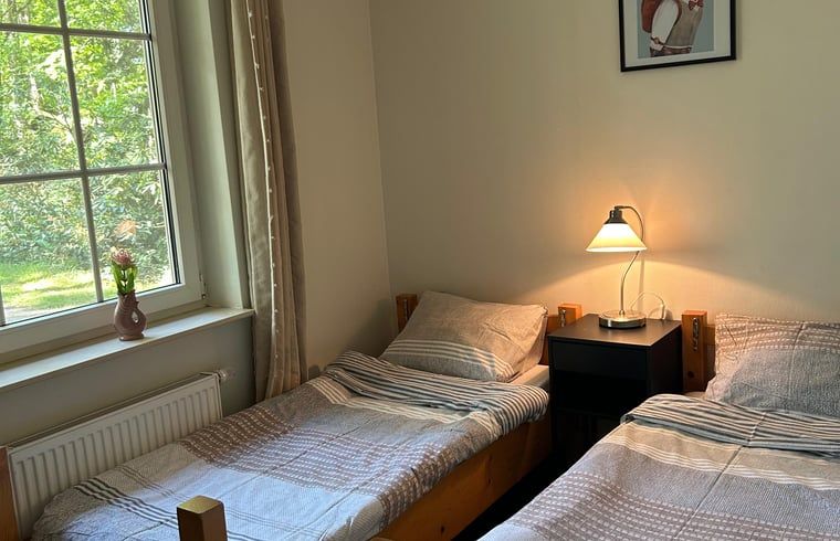 Vakantiehuis in Nutter, gezellige tweepersoonsslaapkamer in vakantiehuis Twente, Overijssel.