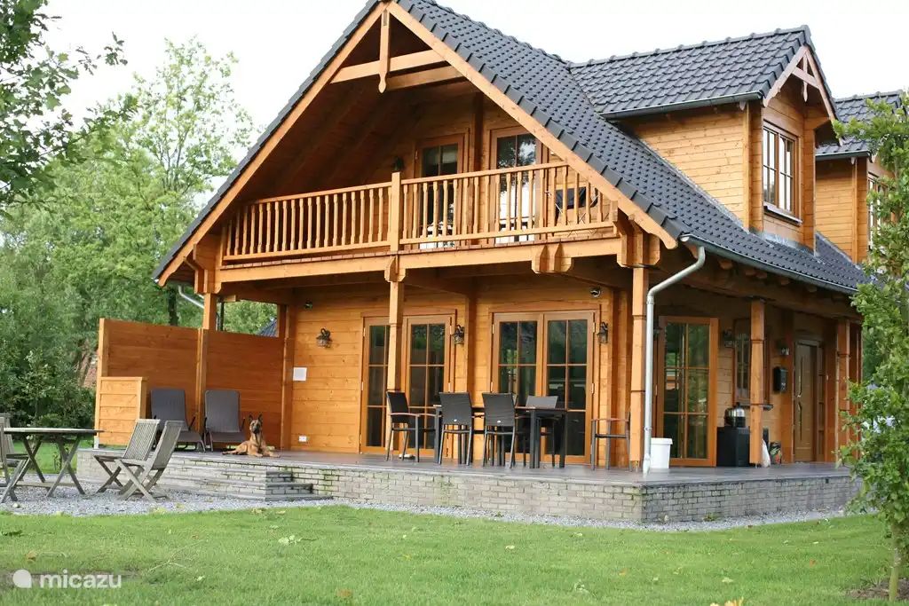 Verblijf 520490 - Vakantiewoning Twente - Houten villa Albert