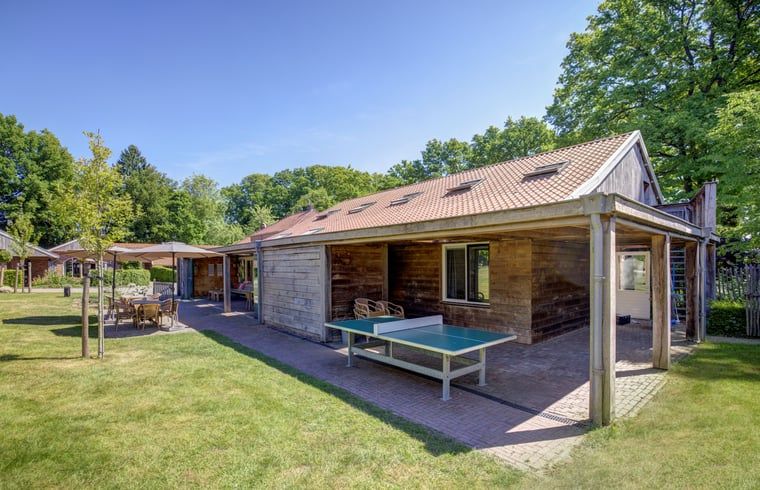 Moderne Kueche im Ferienhaus in de Lutte, Twente, Overijssel mit geraeumigen Arbeitsflaechen und Geraeten fuer einen komfortablen Aufenthalt.