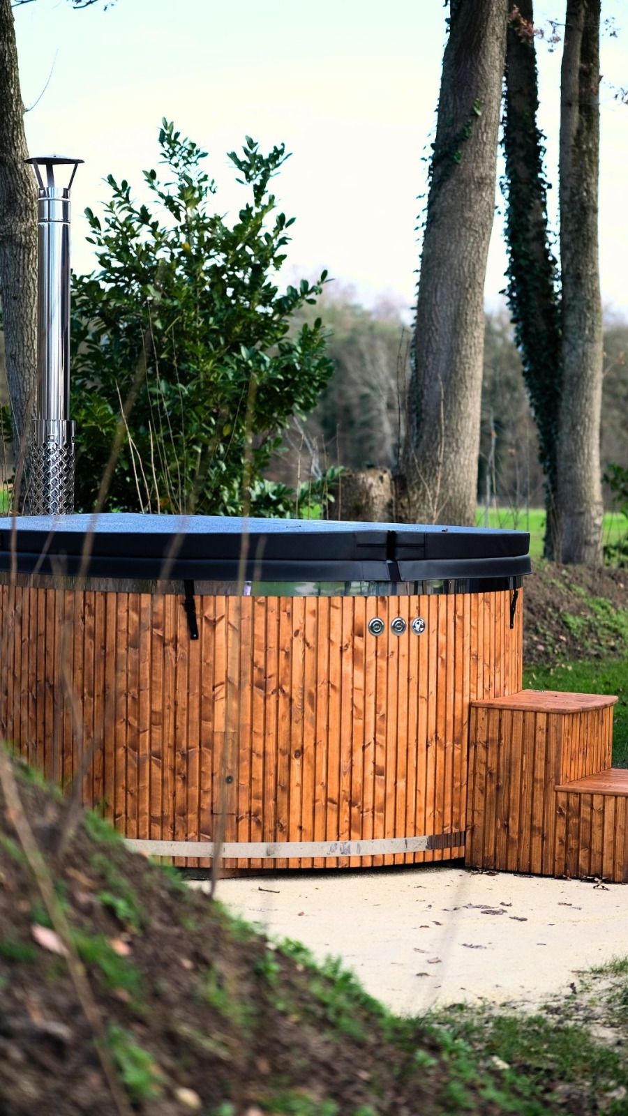 Guest house 520827 - Holiday property Twente - Wood Cottage + hottub