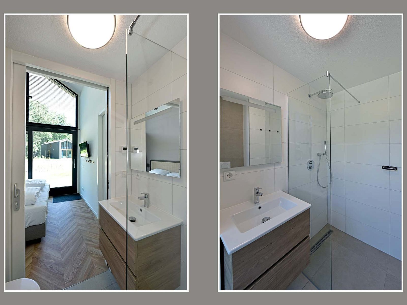 Dachgeschoss in Einfamilienhaus in Beuningen, Twente, Overijssel mit Dachfenster.