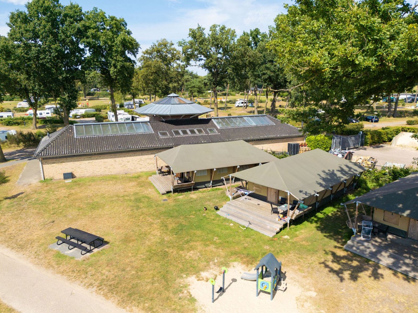 Verblijf 521718 - Vakantiewoning Twente - Vakantiehuis Camping de Molenhof - Tentlodge 6 personen