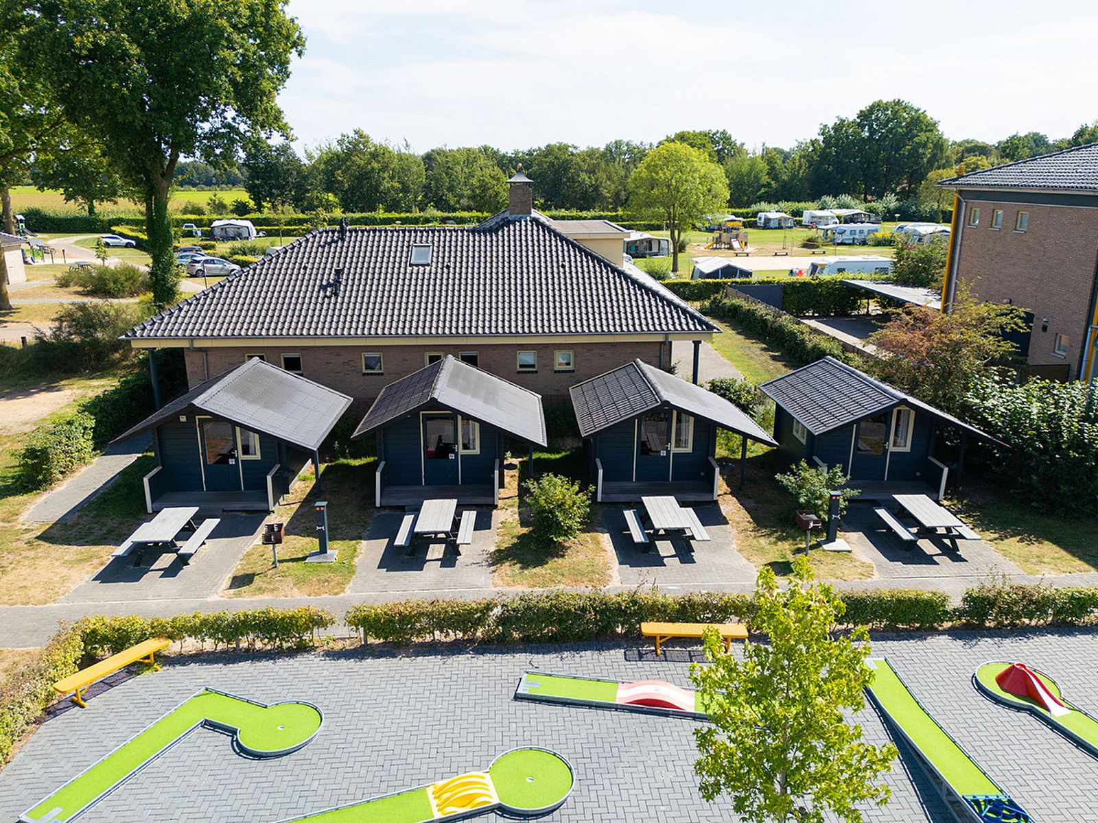 Unterkunft 521729 - Ferienhaus Twente - Vakantiehuis Camping de Molenhof - Kampeerhut