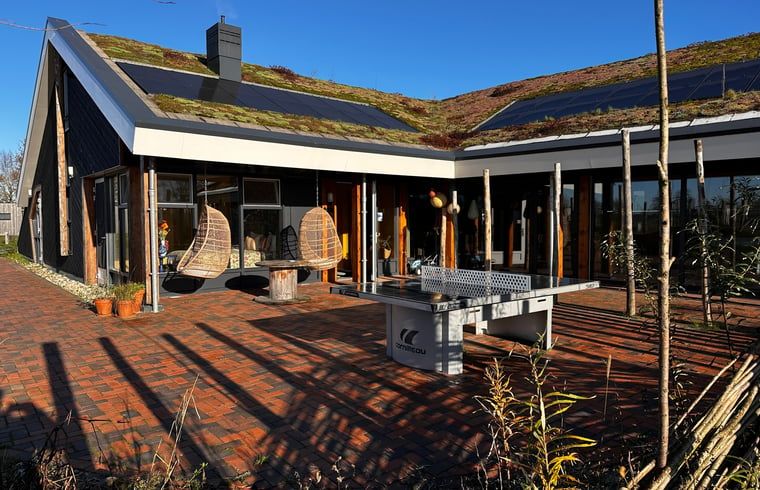 Moderne Kueche in Cottage in Rijssen Ferienhaus, ideal fuer einen Aufenthalt in Twente, Overijssel.