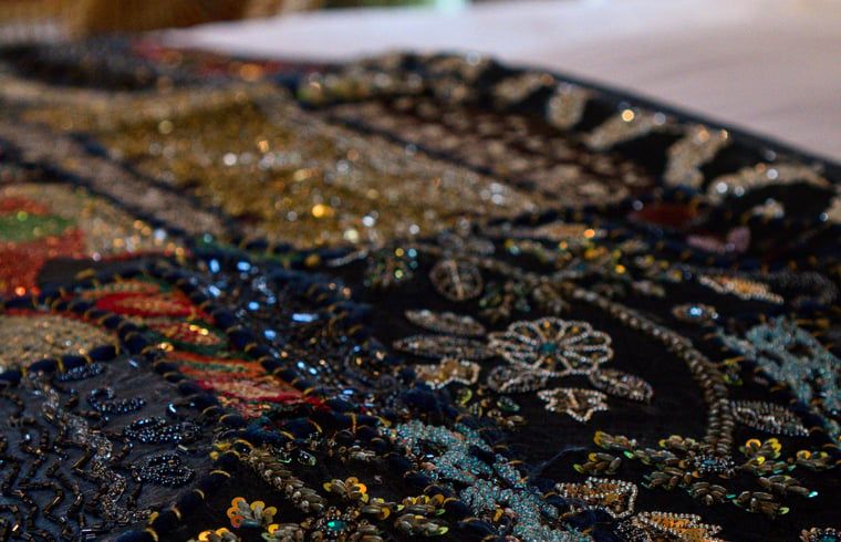 Knusse verlichting in de slaapkamer van Vakantiehuis in Oldenzaal, Twente, voor een warme sfeer.