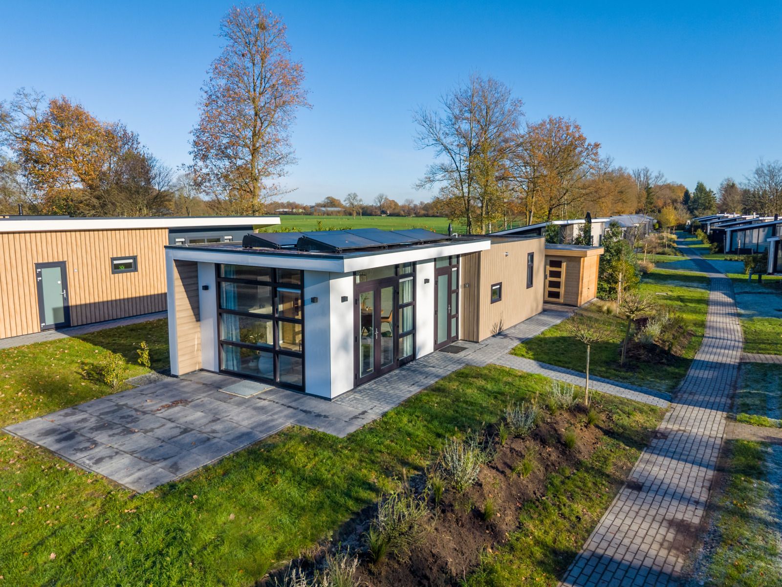 Unterkunft 523113 - Ferienhaus Twente - Boslodge met hottub