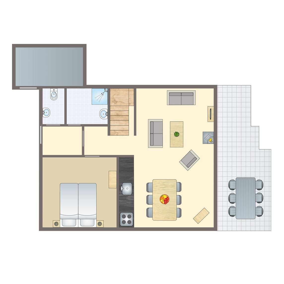 Unterkunft 523133 - Bungalow Twente - Landgoed De Elsgraven | 6-persoons bungalow | 6B