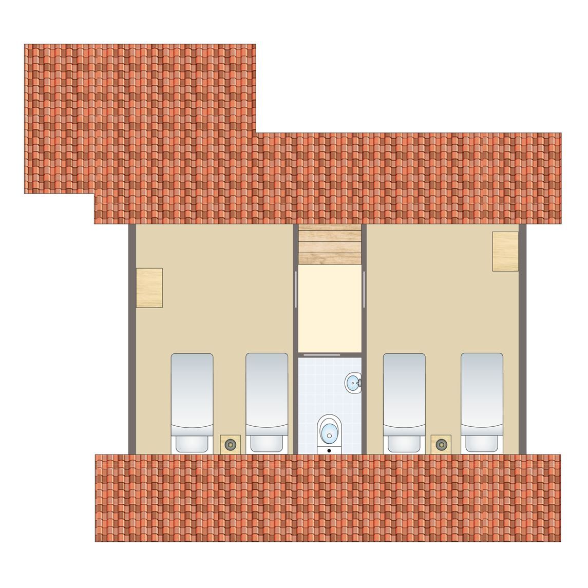 Unterkunft 523133 - Bungalow Twente - Landgoed De Elsgraven | 6-persoons bungalow | 6B