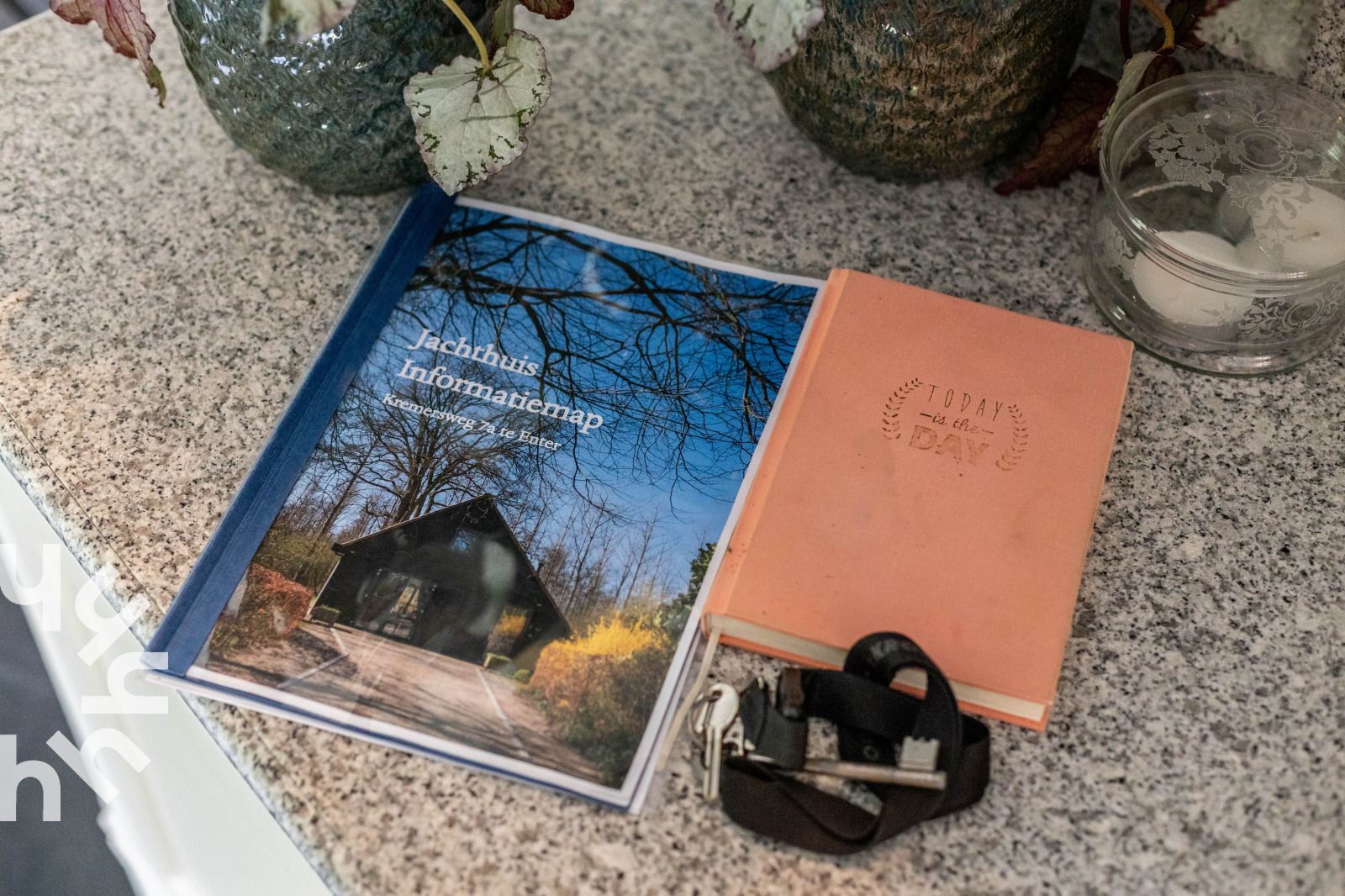 Compact bathroom in vacation home OV659, Enter, Twente with modern finishes.