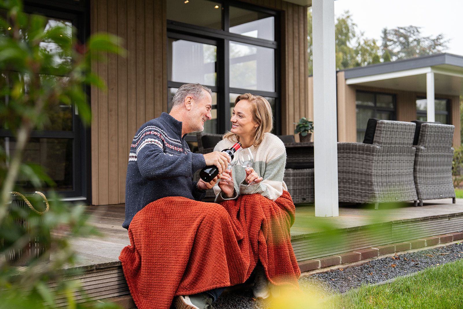 Unterkunft 523146 - Ferienhaus Twente - Vogellodge + hottub