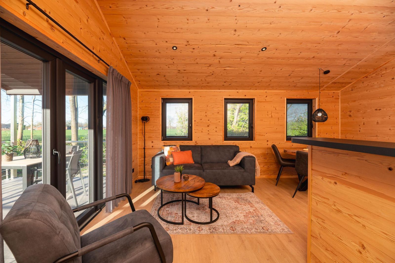 Verblijf 523147 - Vakantiewoning Twente - Terras Lodge + sauna en hottub