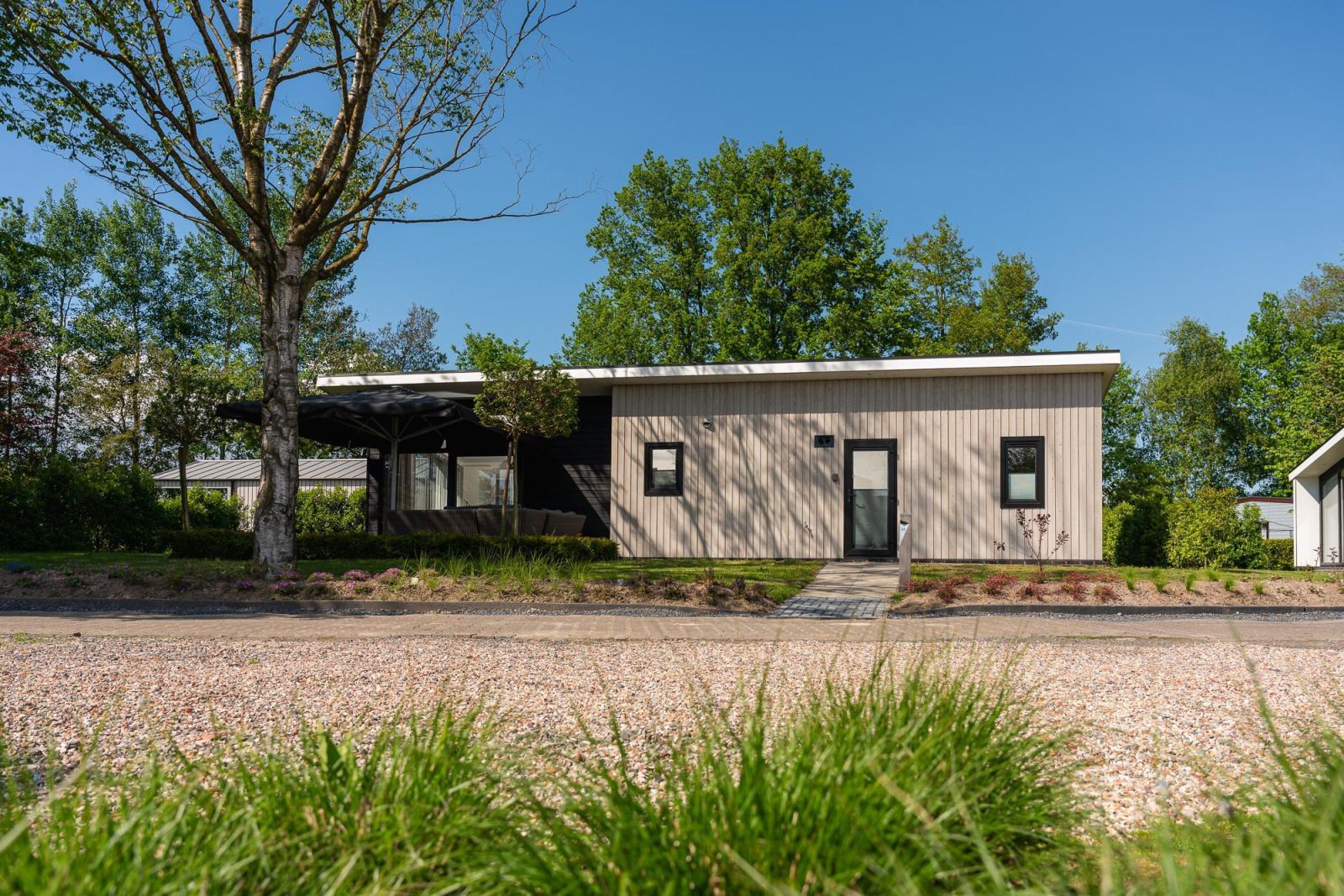 Guest house 523148 - Holiday property Twente - Boslodge + privé sauna en hottub