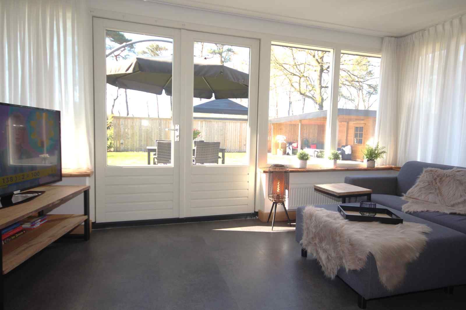 Herbstlandschaft in der Naehe des Ferienhauses DG630 in Denekamp, Twente.