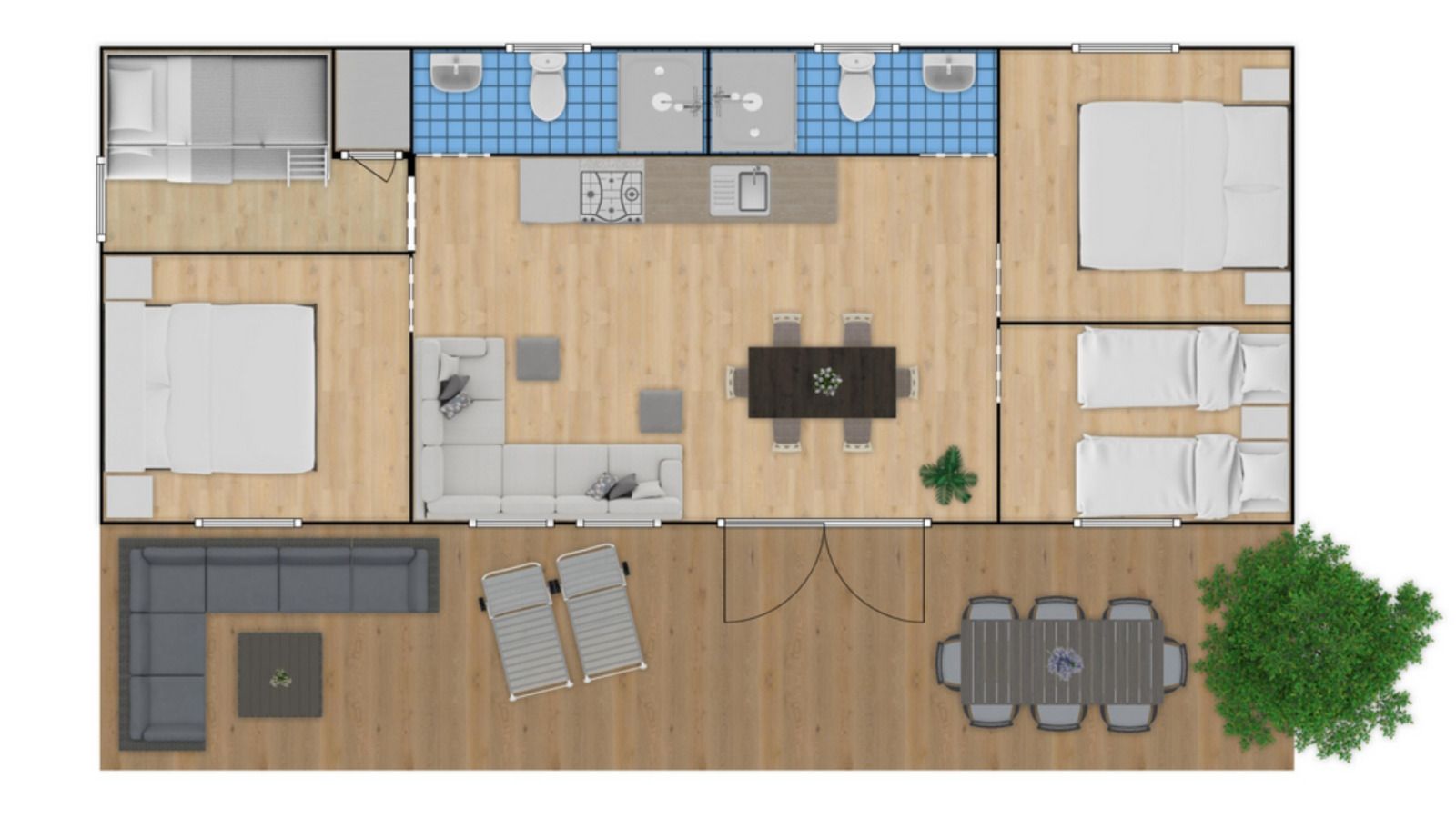 Verblijf 523414 - Vakantiewoning Twente - Cottage Next XXL Family Deluxe