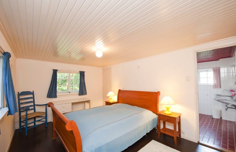 Comfortabele slaapkamer in Huisje in Tubbergen, ideaal voor een ontspannen verblijf in Twente, Overijssel.
