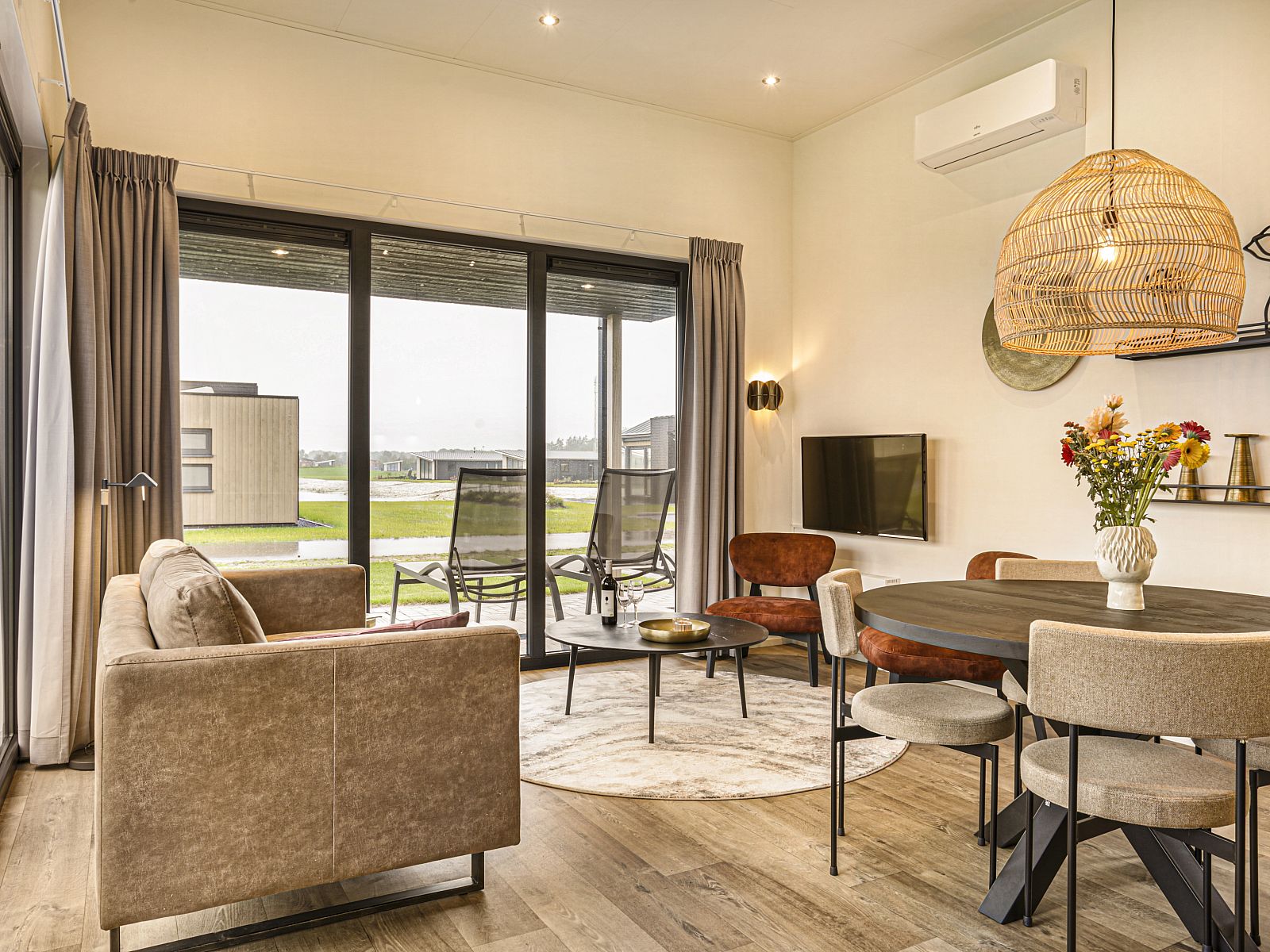 Volledig uitgeruste keuken in Sallandse Heuvelrug 2-persoons woning, Hoge Hexel, Twente, Overijssel.