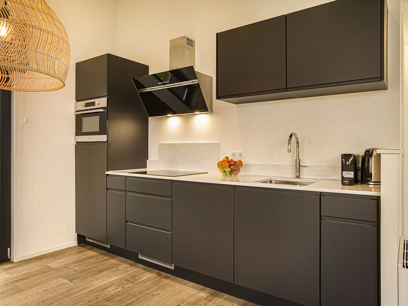 Wellness badkamer met jacuzzi in Sallandse Heuvelrug 2-persoons woning, Hoge Hexel, Twente, Overijssel.