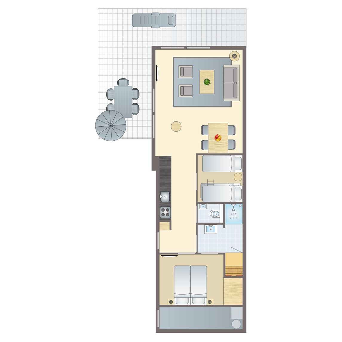 Verblijf 524261 - Bungalow Twente - Sallandse Heuvelrug | 4-5-persoons woning | 4-5CE