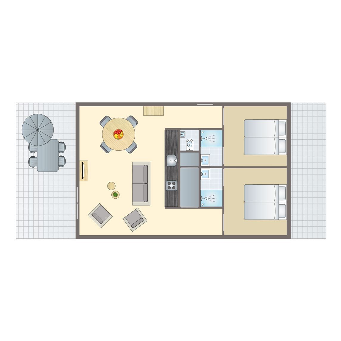 Verblijf 524283 - Bungalow Twente - Sallandse Heuvelrug | 4-persoons woning | 4B