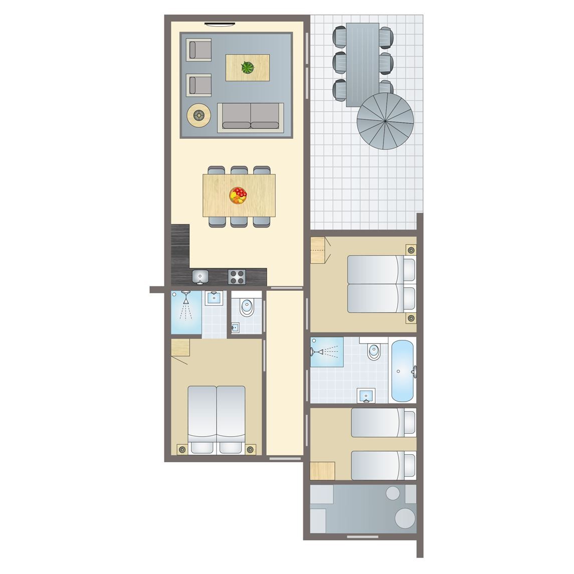 Verblijf 524289 - Bungalow Twente - Sallandse Heuvelrug | 6-persoons woning | 6C