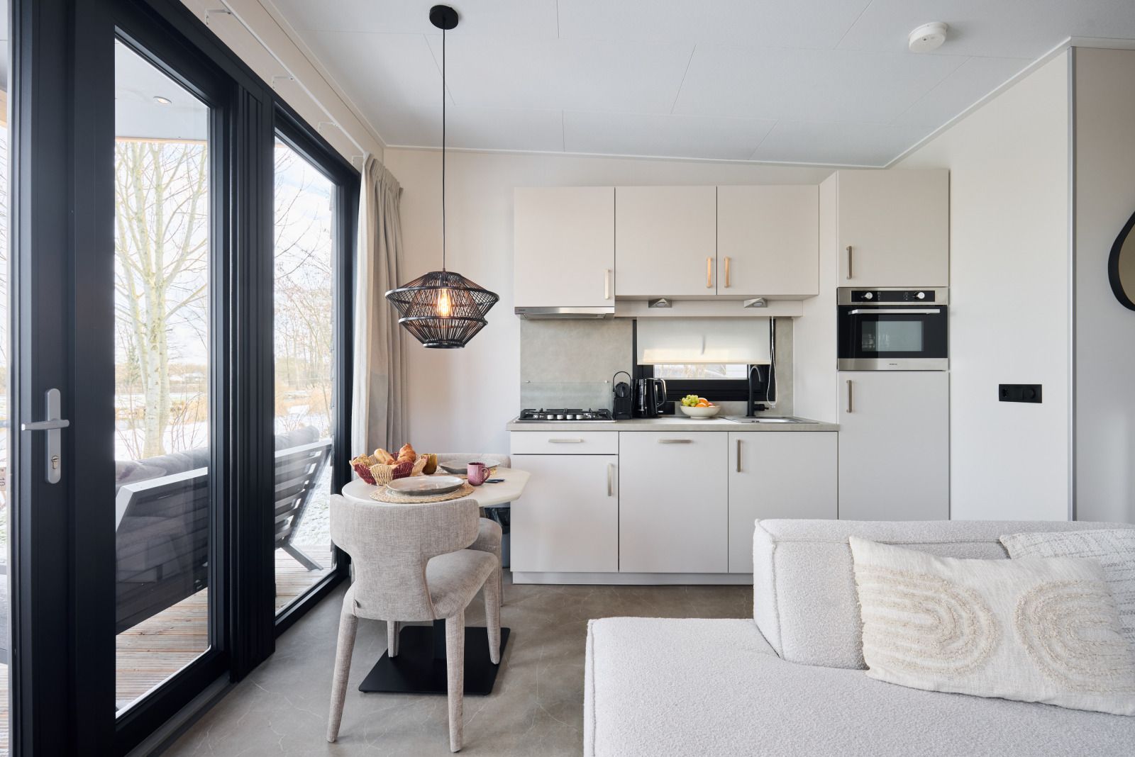 Verblijf 524626 - Vakantiewoning Twente - Happy Oak wellnesslodge met bubbeltub, ligbad, sauna en